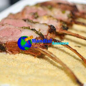 Grilled Moroccan-Spiced Rack of Lamb Recipe