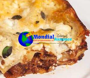 Lamb Lasagna with Moroccan Spices