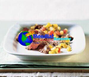 Flank Steak with Corn Salsa