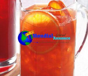 Orange-Earl Grey Iced Tea