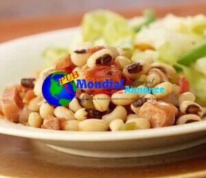 Dark-Eyed Peas and Ham