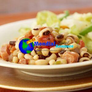 Dark-Eyed Peas and Ham