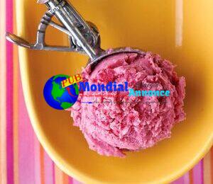 Double-Berry Ice Cream