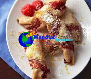 Raspberry Strudel Croissants