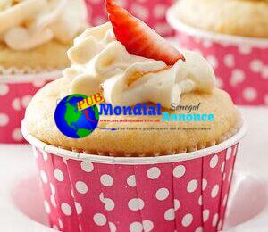 Strawberry-Orange Shock Cupcakes