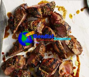 North African Marinated Lamb