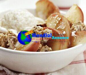 Caramel Apple Crisp