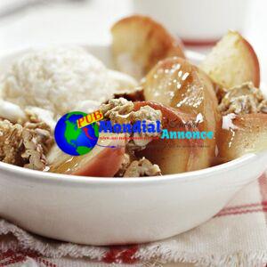 Caramel Apple Crisp