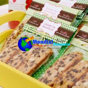 Chocolate Chip-Almond Biscotti