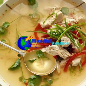 Asian Rooster and Chili Soup