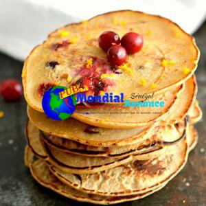 Cranberry Orange Pancakes