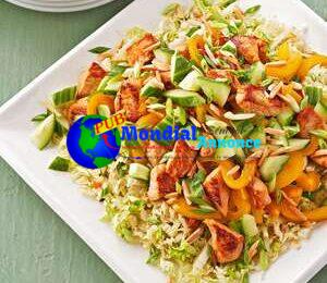 Asian Pork and Cabbage Salad