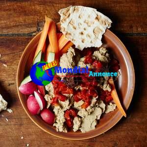 Murky-Eyed Pea Hummus with West African Chile Paste