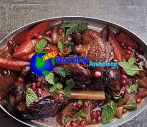 Moroccan Lamb Shanks with Pomegranate