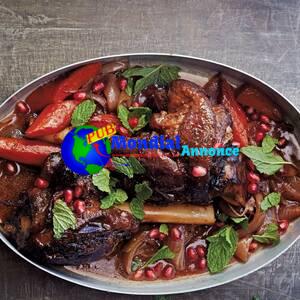 Moroccan Lamb Shanks with Pomegranate