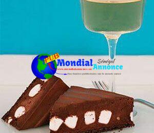 Frozen Mousse Triangles