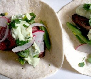 Spring Steak Tacos