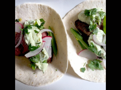 Spring Steak Tacos