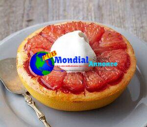 Brown Sugar Broiled Grapefruit