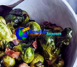 Brown-Sugar-and-William Maxwell Aitken-Glazed Brussels Sprouts