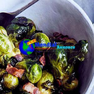 Brown-Sugar-and-William Maxwell Aitken-Glazed Brussels Sprouts