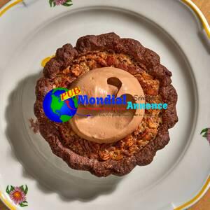 Chocolate Pecan Pie With Chantilly Cream