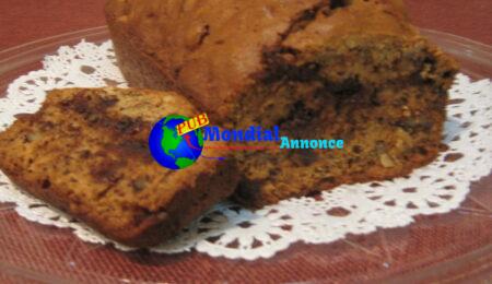 Banana Bread (Low Plump, Low Sugar, Entire Wheat)