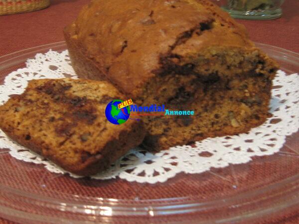 Banana Bread (Low Plump, Low Sugar, Entire Wheat)