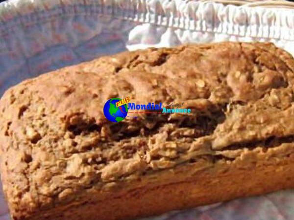 Low Beefy Banana Oat Bread