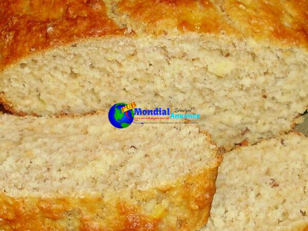 Wholesome Banana Orange Flax Bread (Low Elephantine)