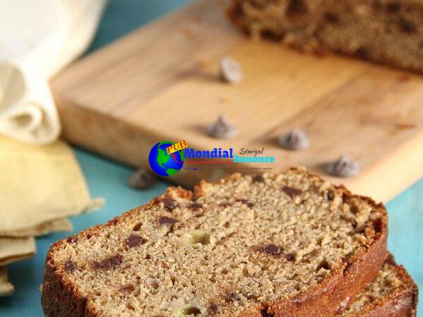 Total Wheat Chocolate Chip Banana Bread