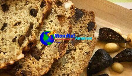 California Fig Banana Bread