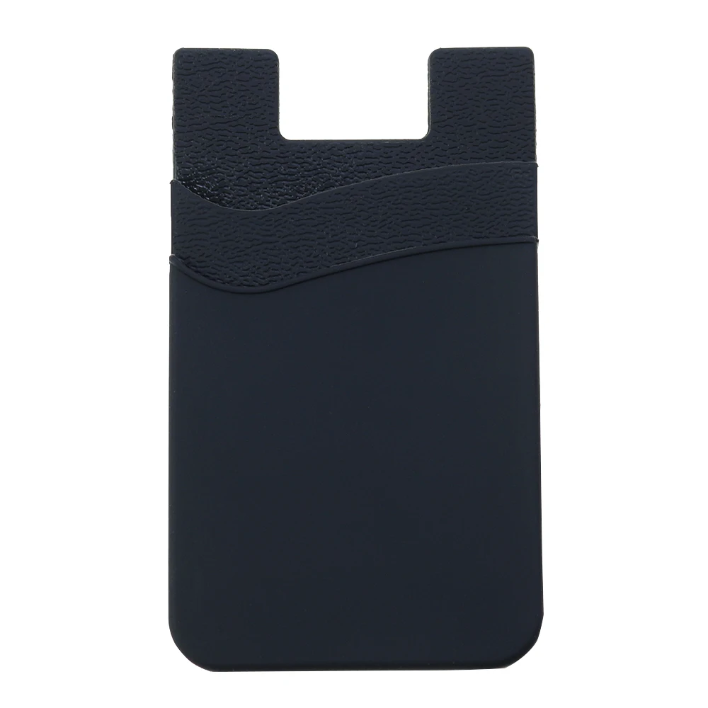 1716395350 315 S6091685b8e2f45f99a408f5c8921573bC - YUXI 1PCS Hot Sale Phone Card Holder Silicone Mobile Phone Back Card Holder Elastic Wallet Stick On Adhesive Cash ID Soft