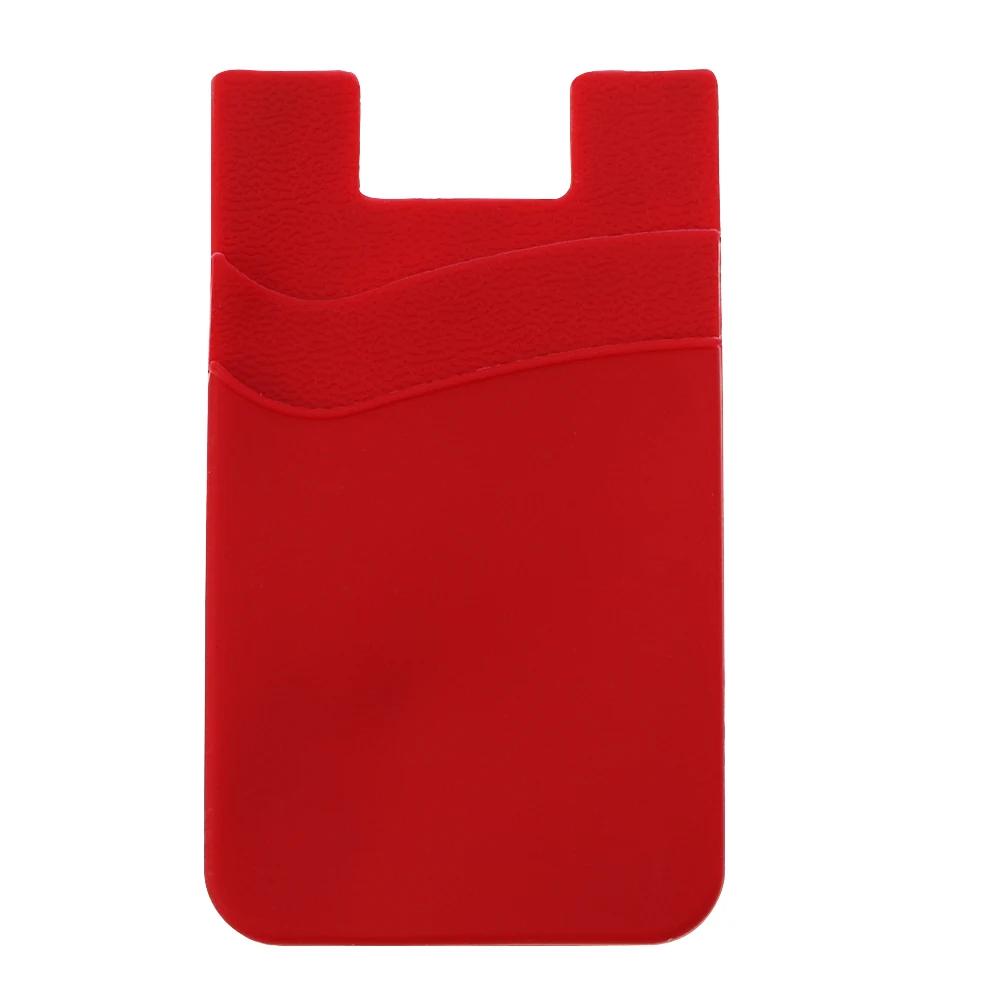 1716395350 341 S6a31ca98d64b4337a48aff42b988c086M - YUXI 1PCS Hot Sale Phone Card Holder Silicone Mobile Phone Back Card Holder Elastic Wallet Stick On Adhesive Cash ID Soft