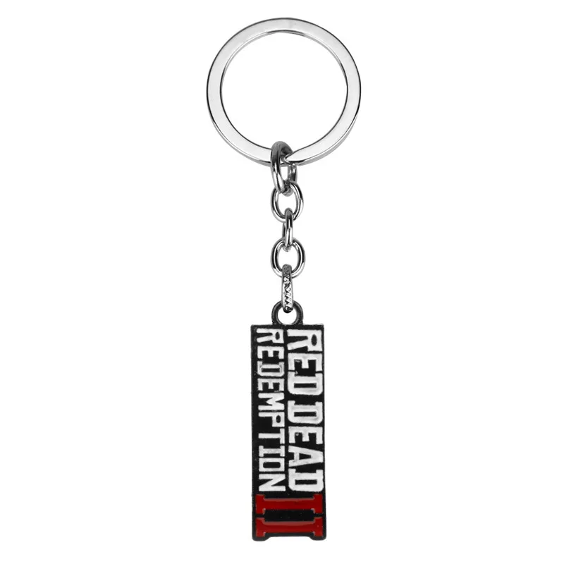 1716437888 409 Red Dead Redemption 2 Keychain Men Cosplay Game Gun Pendant Car Key Rings Metal Key Accessories - Red Dead Redemption 2 Keychain Men Cosplay Game Gun Pendant Car Key Rings Metal Key Accessories Key Props Bag Jewelry Fans Gift