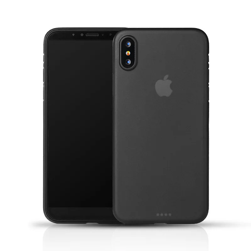 0.3mm PP Matte Skin Case For iphone X XR XS MAX 6 7 8 Plus 11Pro Case For iphone 11 Pro Max Matte Ultra-Thin back cover Case