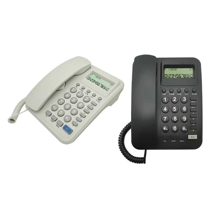 Landline Phone Desktop House Phone Seniors Caller Integrated Telephone for Home