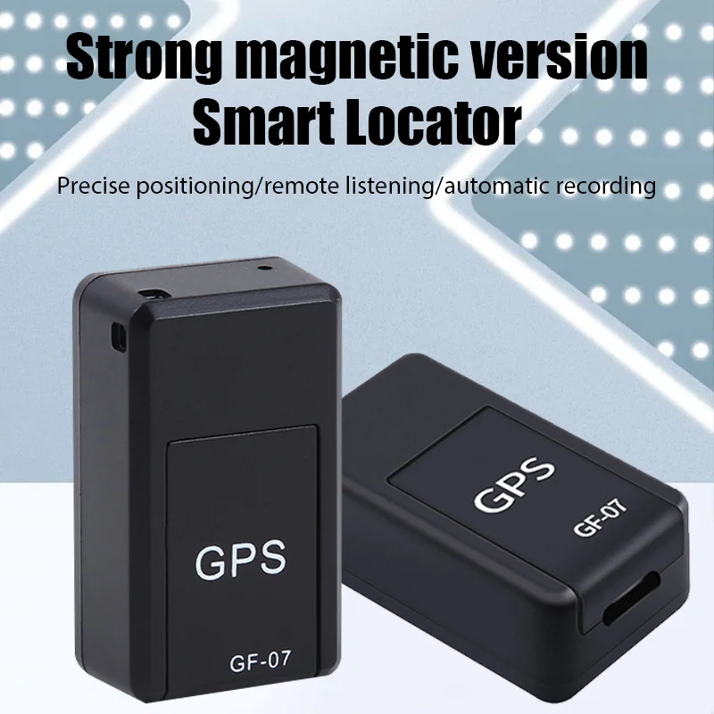 GPS Locator Small and Strong Magnetic Car Child Anti Theft Loss Booking Vehicle Tracking Instrument Car Tracking God GF07