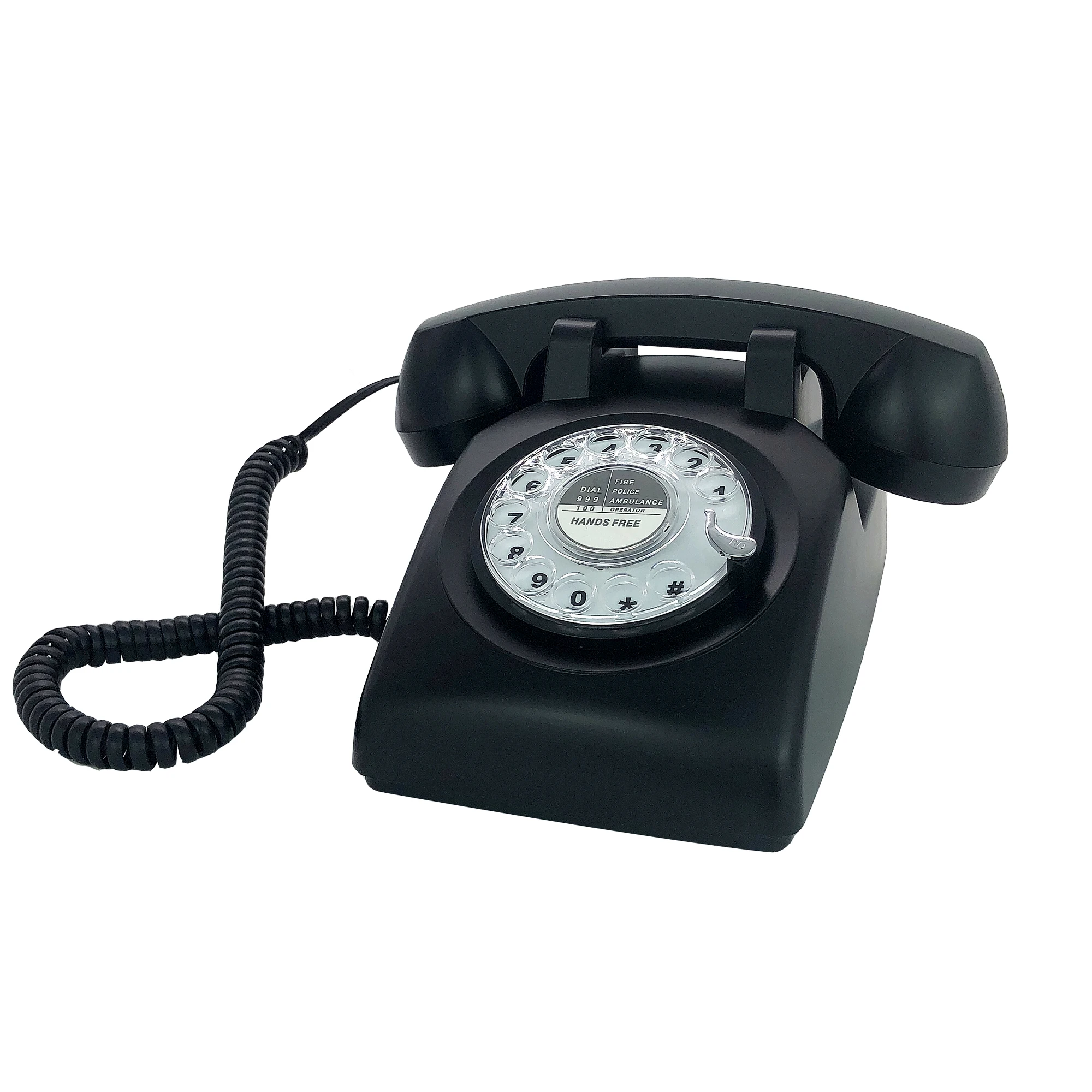 Hda3b6f8def9b402282daa215f1ac289fu - Corded Retro Telephone Classic Vintage Rotary Dial Landline Phone for Home/Office/Hotel, Antique Old Fashion Phones for Senior