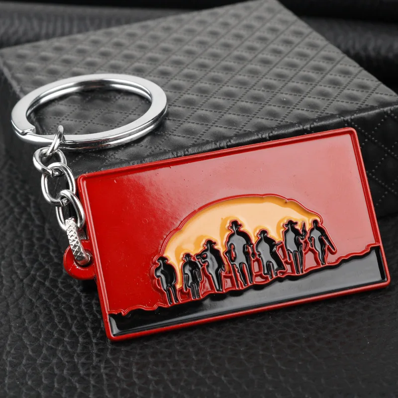 S05fd538a8d9d4a25af4b5f11fee842dfM - Red Dead Redemption 2 Keychain Men Cosplay Game Gun Pendant Car Key Rings Metal Key Accessories Key Props Bag Jewelry Fans Gift