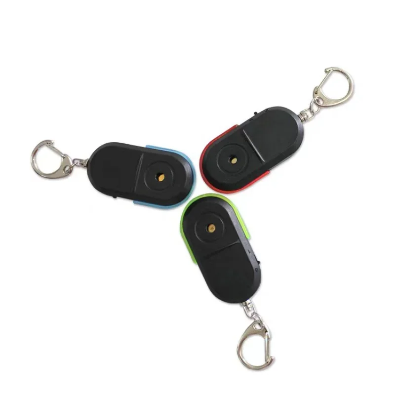 S1642c61b1ad44abb9ef179fb7f1be010q - Smart Find Locator Anti-Lost Key Finder Keychain Whistle Beep Sound Control LED Torch Portable Car Key Mini Finder