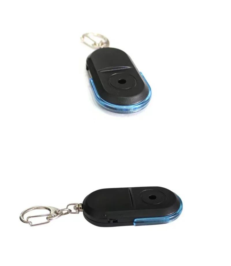 S437179123025446286267e57863bc127X - Smart Find Locator Anti-Lost Key Finder Keychain Whistle Beep Sound Control LED Torch Portable Car Key Mini Finder