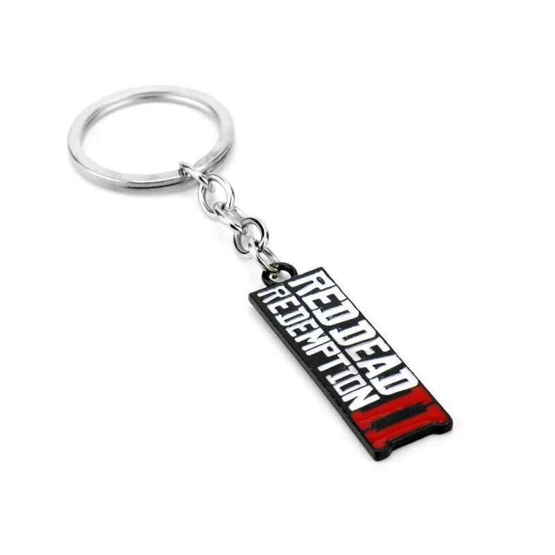 Sf7f5934f7fd646a496a473130f9f8740z - Red Dead Redemption 2 Keychain Men Cosplay Game Gun Pendant Car Key Rings Metal Key Accessories Key Props Bag Jewelry Fans Gift