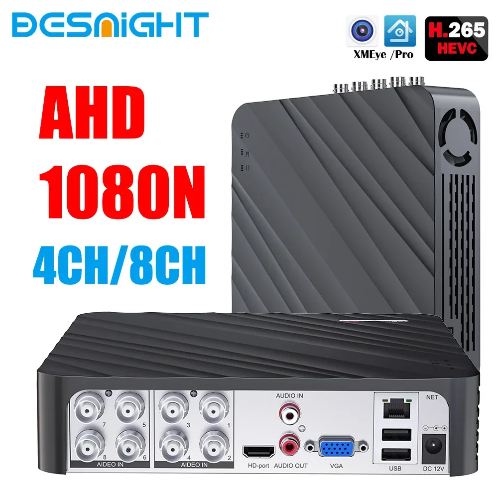 AHD/N DVR 4Channel 8Channel CCTV AHD DVR AHD-N Hybrid DVR/1080P NVR 4in1 Video Recorder For AHD Camera IP Camera Analog Camera