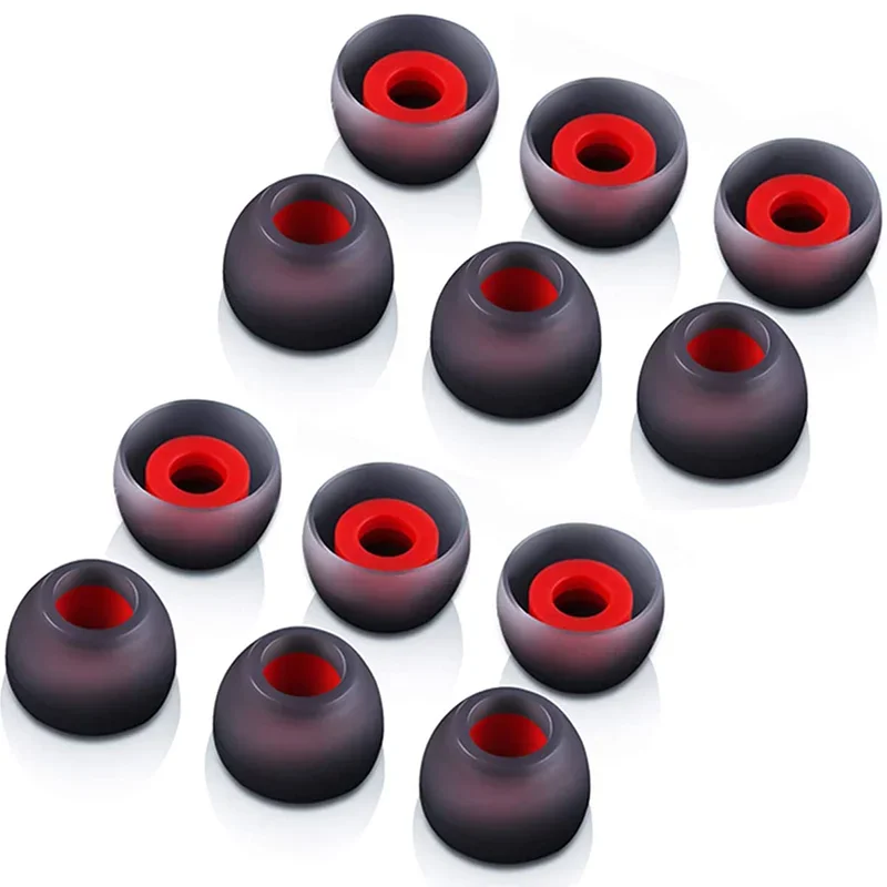 3/1 Pairs Ear Pads For Headphones Earphone Tips Silicone Ear Tips L M S In-ear Earphone Covers Earbuds Eartips Accessories