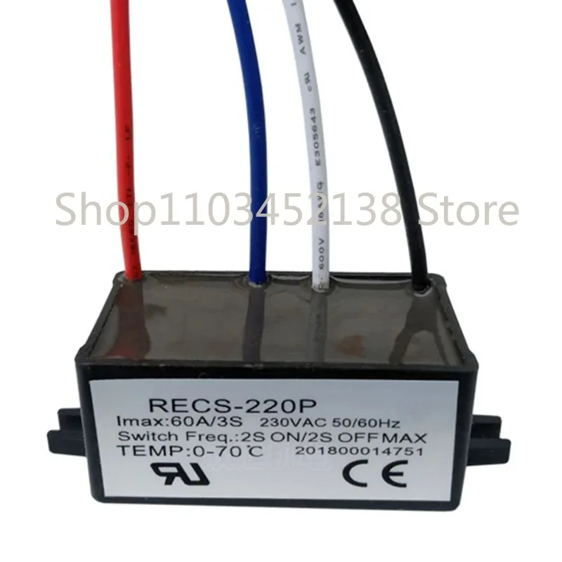 RECS-205P RECS-220P RECS-240P 30A 60A 120A 220V Electronic Centrifugal Switch Single-phase Motor Intelligent Starter