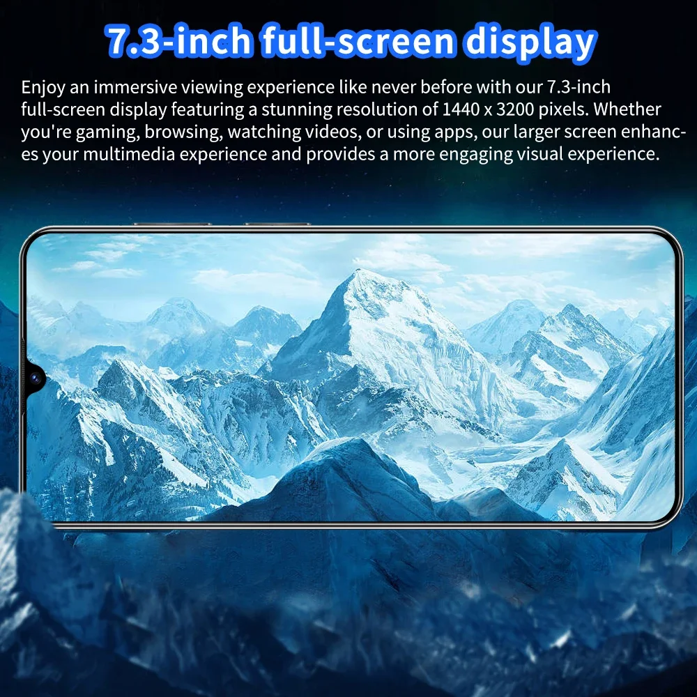 1718254209 955 S30 Ultra Mobile Phones 7 3 HD Screen SmartPhone Original 16G 1T 5G Dual Sim Celulares - S30 Ultra Mobile Phones 7.3 HD Screen SmartPhone Original 16G+1T 5G Dual Sim Celulares Android Unlocked 108MP 8000mAh Cell Phone