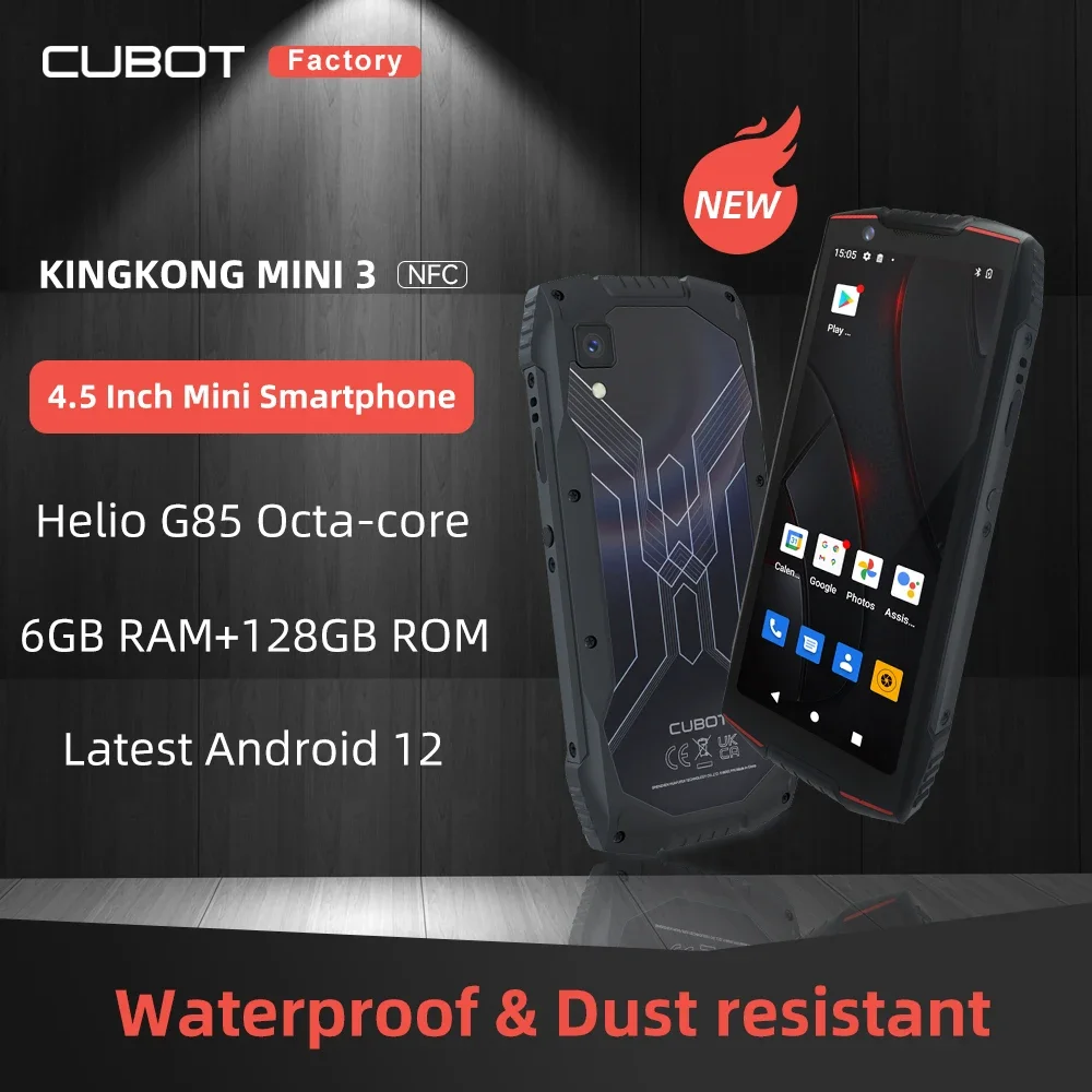 Cubot KingKong MINI 3 Smartphone 4.5\