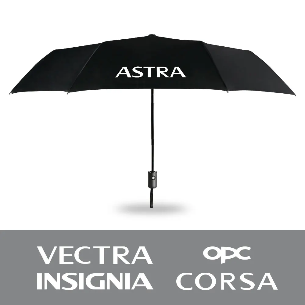 For Opel Crossland X Grandland X Mokka X Astra Corsa Insignia Opc Vectra Zafira Meriva Car Model LOGO Umbrella Auto Accessories