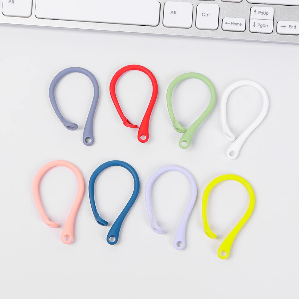 1718720706 31 2Pcs Anti lost Earhooks for Apple AirPods 1 2 3 Pro Sports Silicone Anti drop Ear - 2Pcs Anti-lost Earhooks for Apple AirPods 1 2 3 Pro Sports Silicone Anti-drop Ear Hook for AirPods Pro 2 Wireless Earphone Hooks